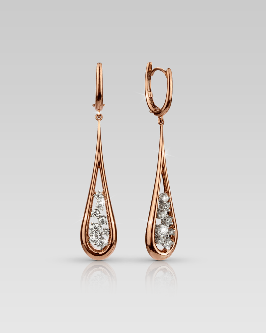 Zarcillos Falling Drop