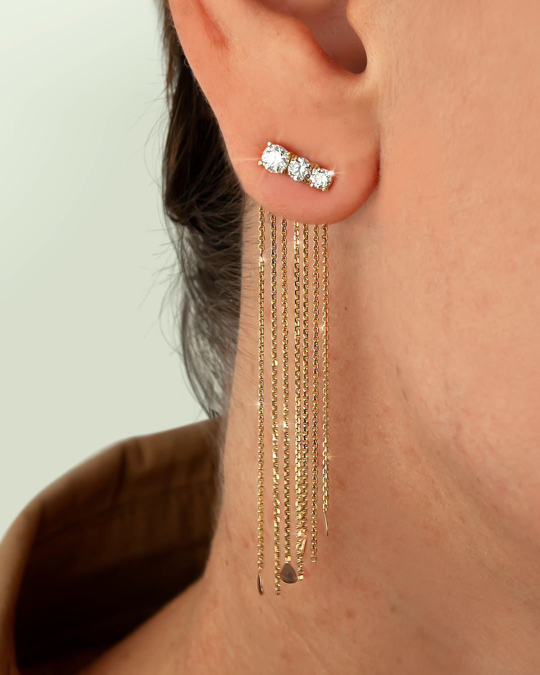 Zarcillos Rain & Tapa Especial