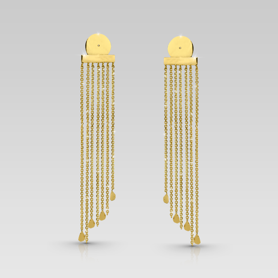 Zarcillos Rain & Tapa Especial