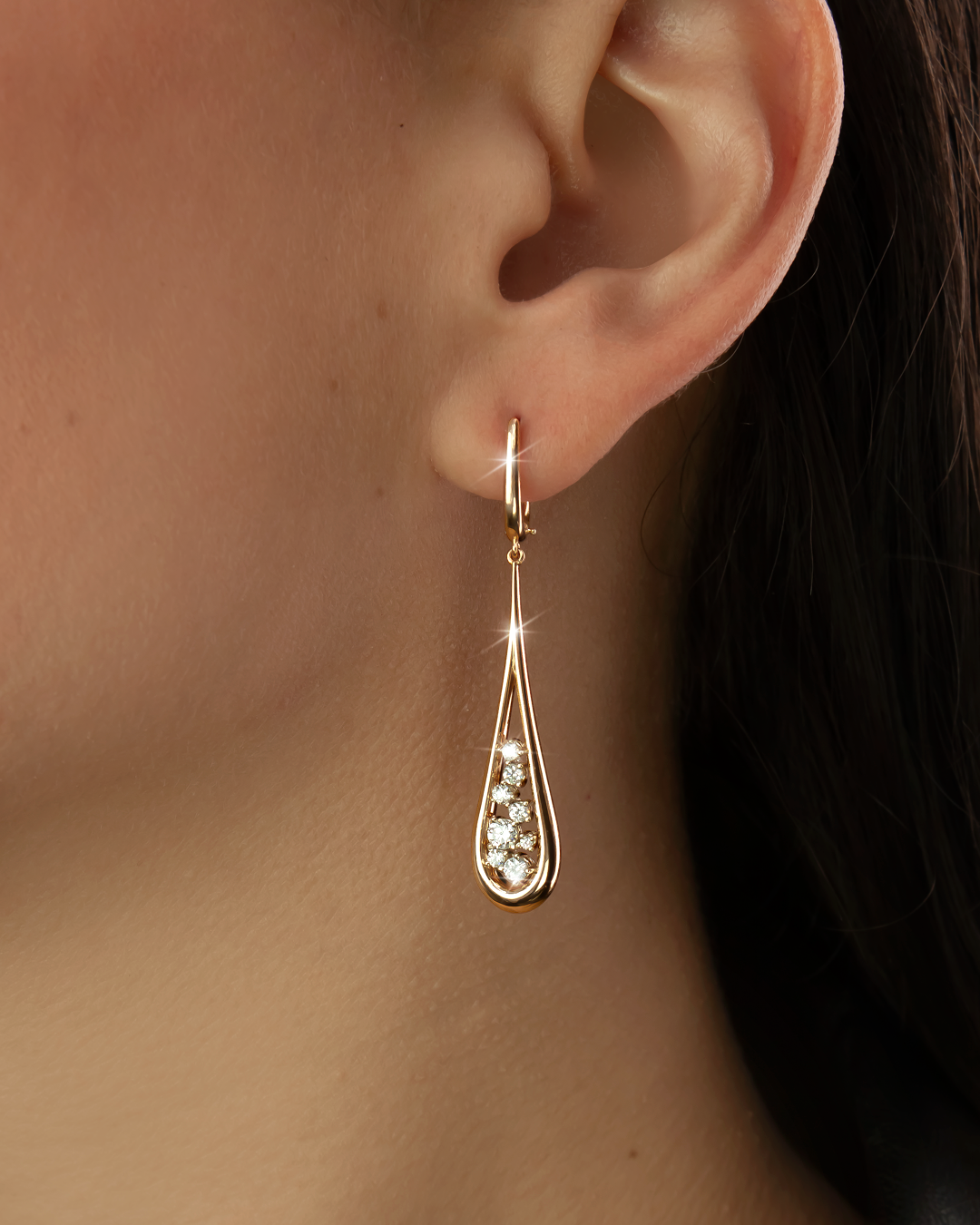 Zarcillos Falling Drop