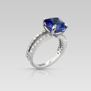 Anillo de compromiso Fibo Tanzanita