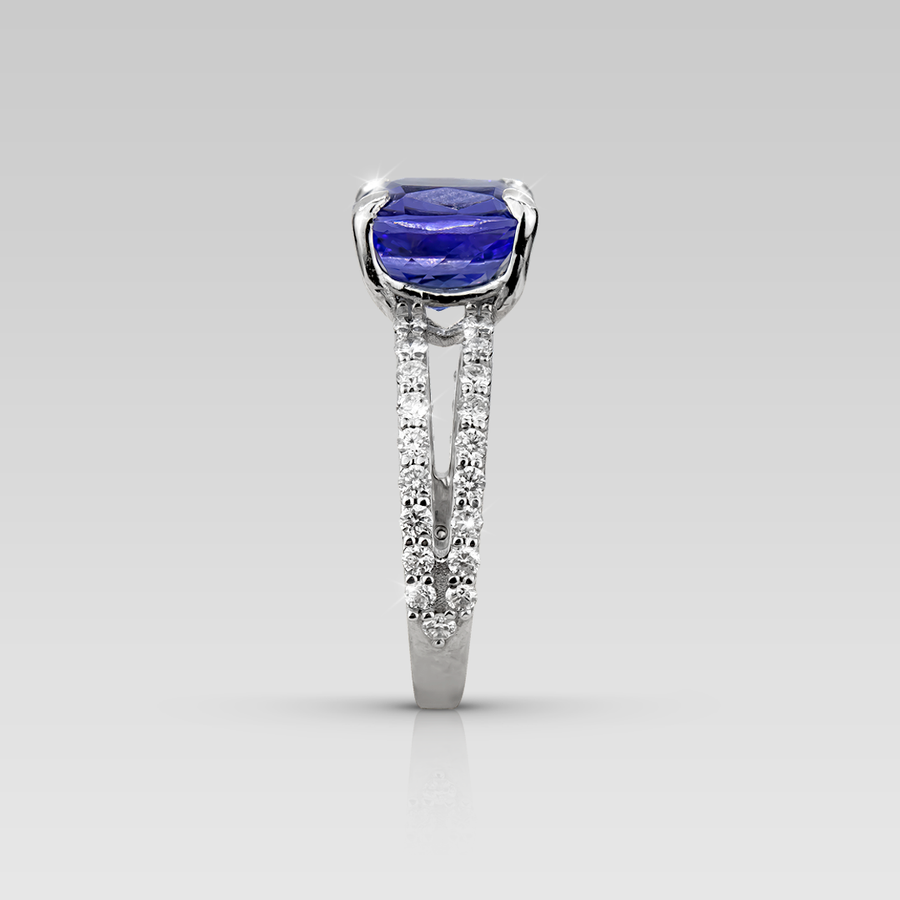 Anillo de compromiso Fibo Tanzanita