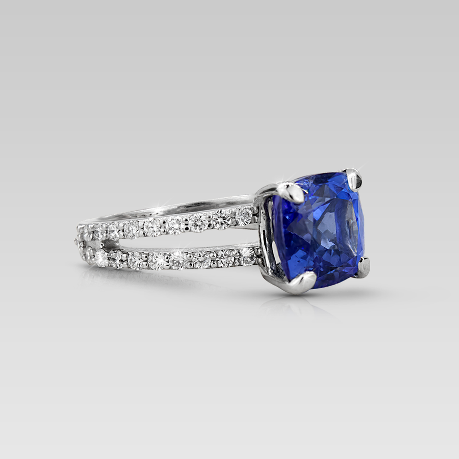Anillo de compromiso Fibo Tanzanita
