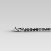 Pulsera Riviere Diamante negro