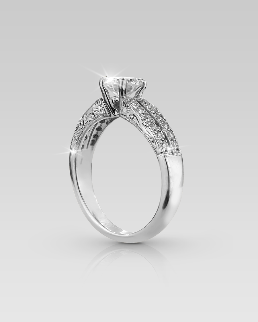 Anillo de compromiso Volvi  Bianco