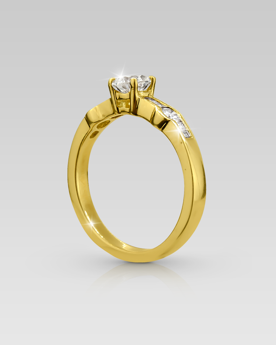 Anillo de compromiso Volvi Giallo