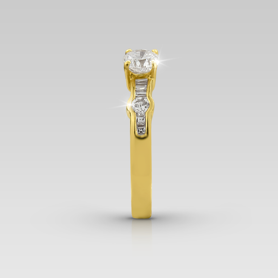 Anillo de compromiso Volvi Giallo