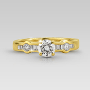 Anillo de compromiso Volvi Giallo