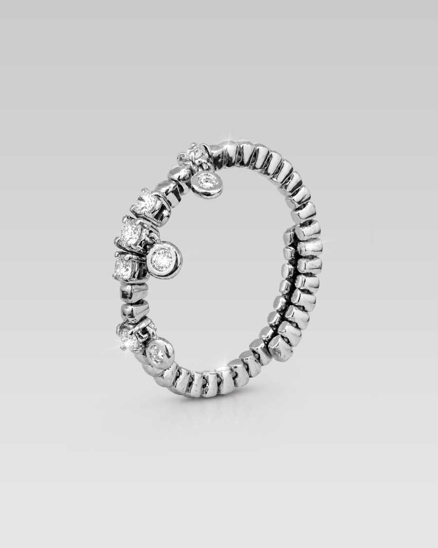Anillo Elastic White