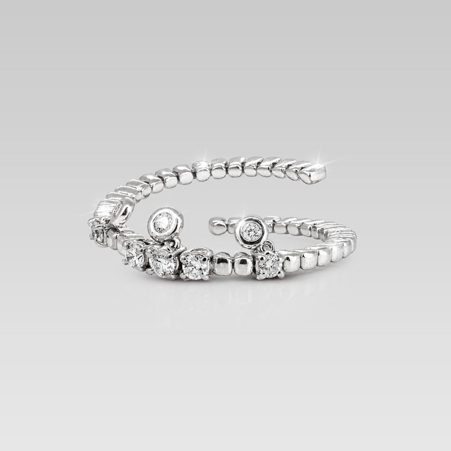 Anillo Elastic White