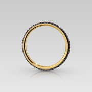 Anillo Black con Rubí