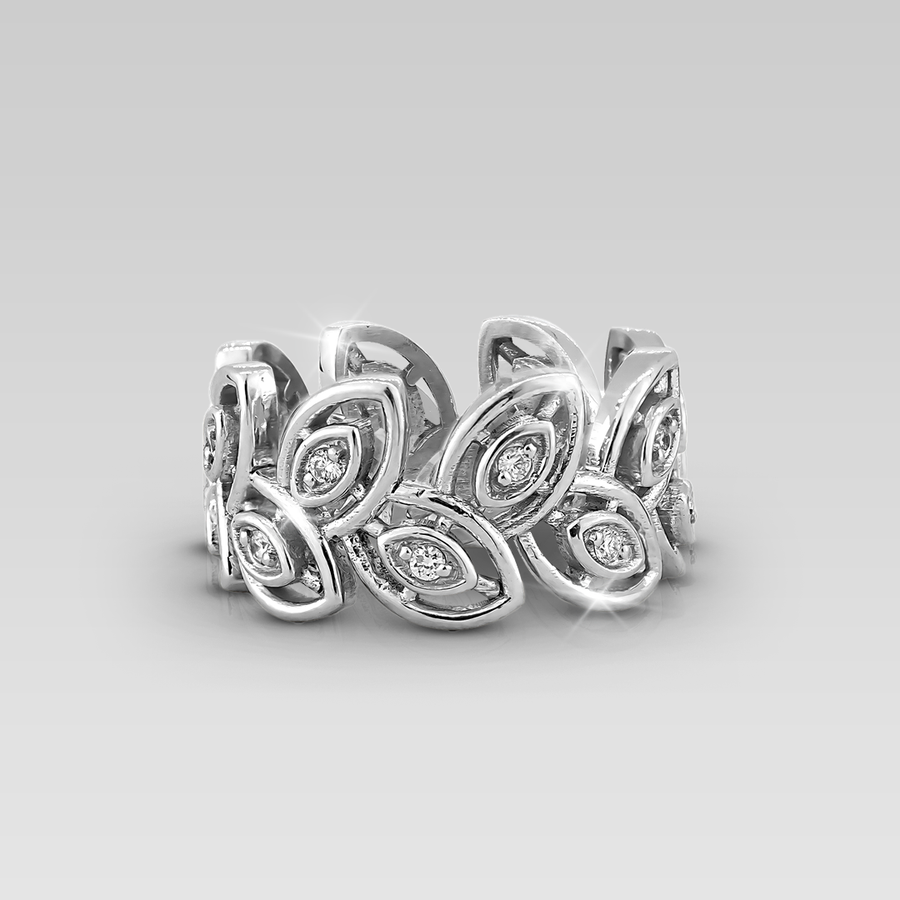 Anillo Banda Leaf