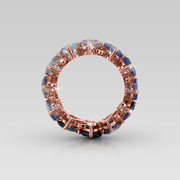 Banda Ovals de Zafiro