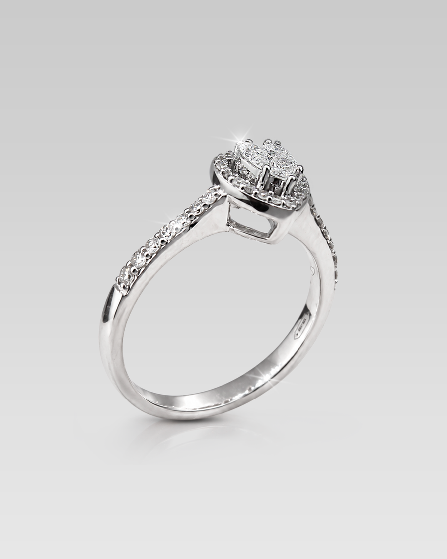 Anillo de Compromiso Coure Napolitano