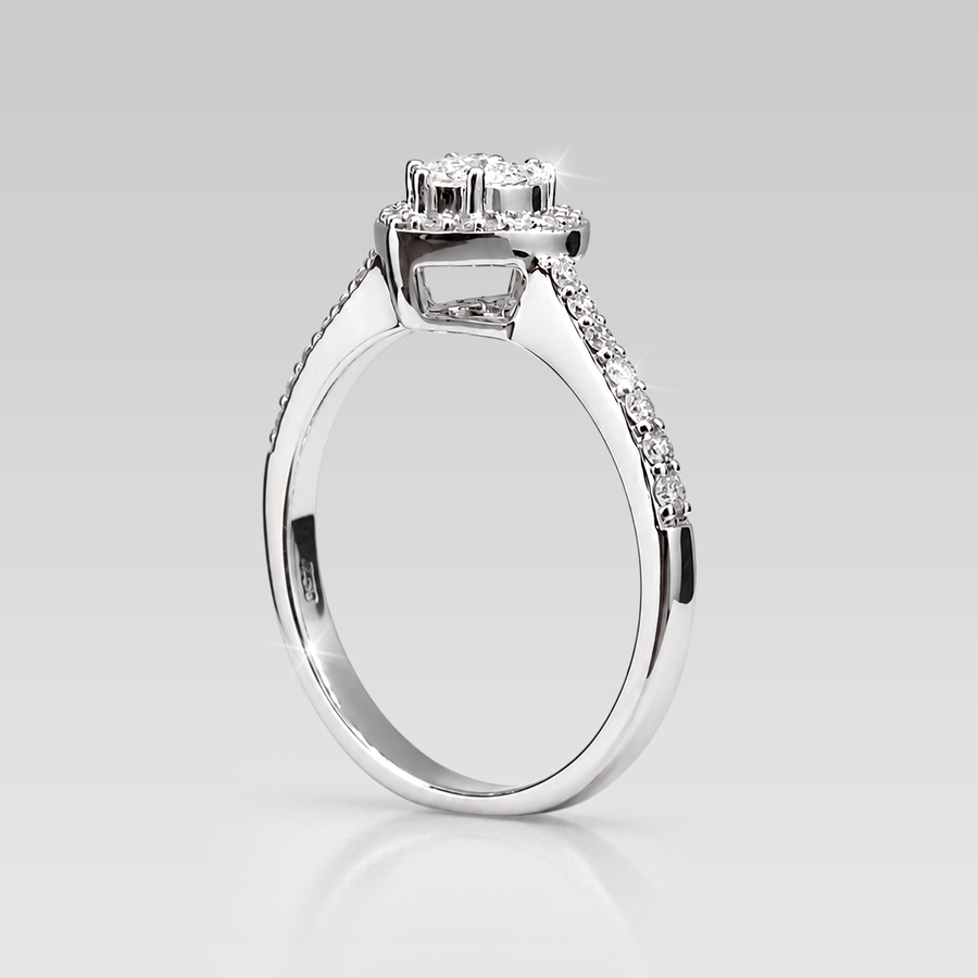Anillo de Compromiso Coure Napolitano