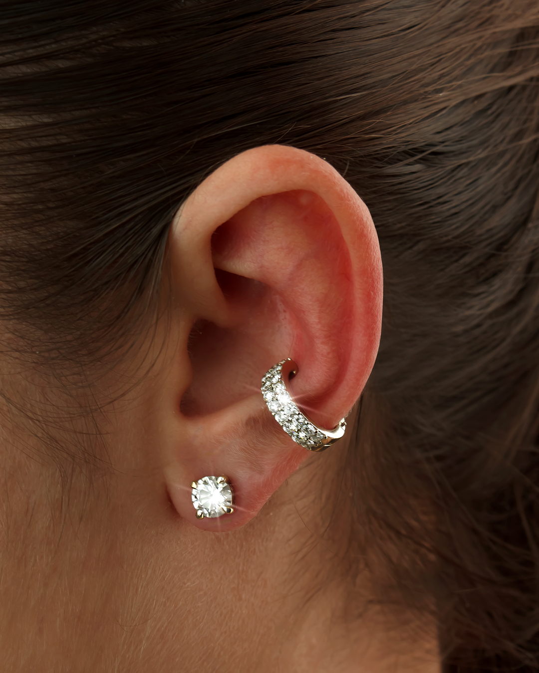 Zarcillo Cuff 2 lineas