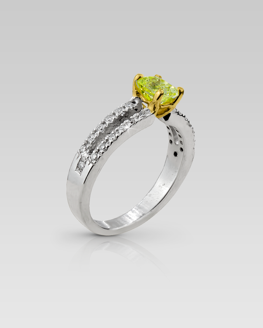 Anillo de compromiso Fibo fancy
