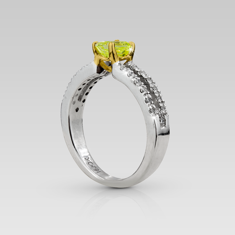 Anillo de compromiso Fibo fancy