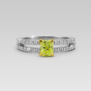 Anillo de compromiso Fibo fancy