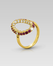 Anillo HO Ovals Marquise