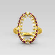 Anillo HO Ovals Marquise