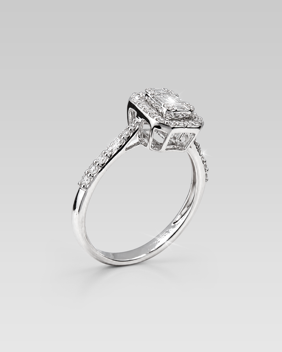 Anillo de Compromiso Meraldo Napolitano
