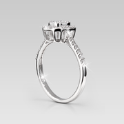 Anillo de Compromiso Meraldo Napolitano