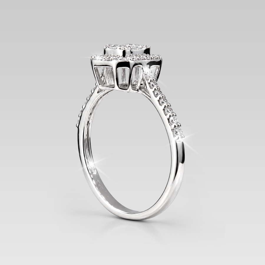 Anillo de Compromiso Meraldo Napolitano