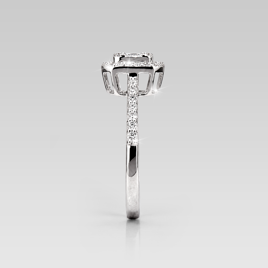 Anillo de Compromiso Meraldo Napolitano