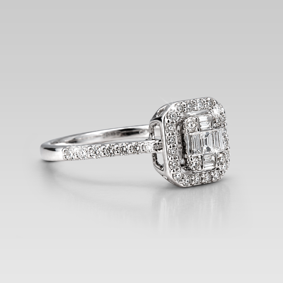 Anillo de Compromiso Meraldo Napolitano