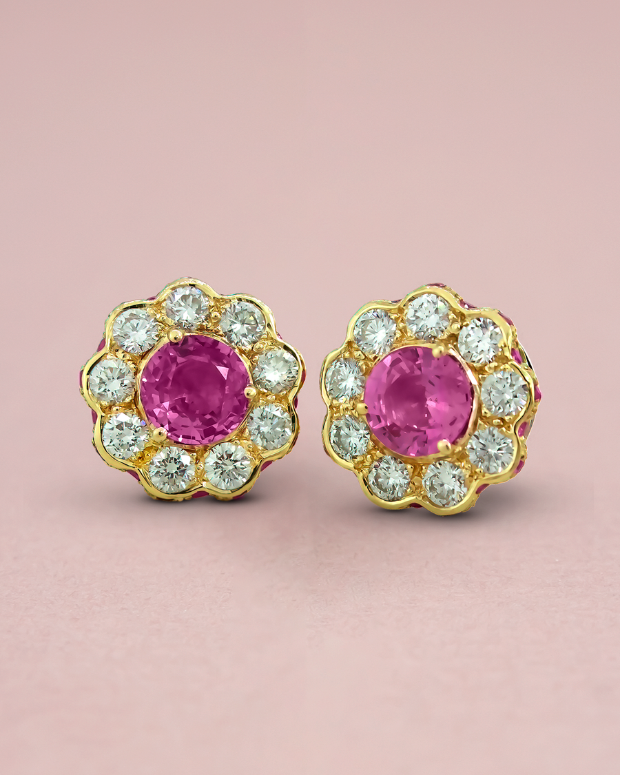 Zarcillo Fiori Rosa
