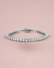 Pulsera Riviere Oro Blanco