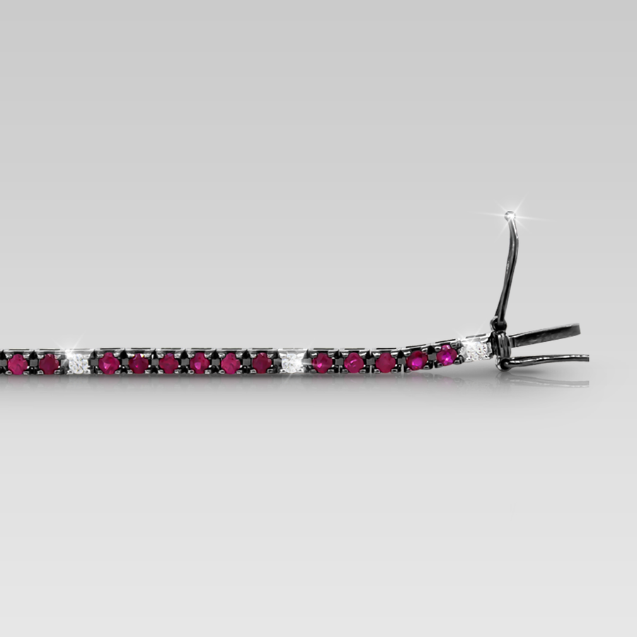 Pulsera Riviere Rubís