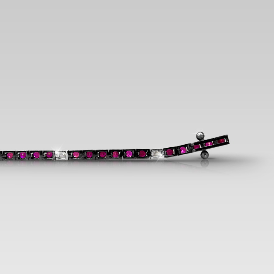 Pulsera Riviere Rubís