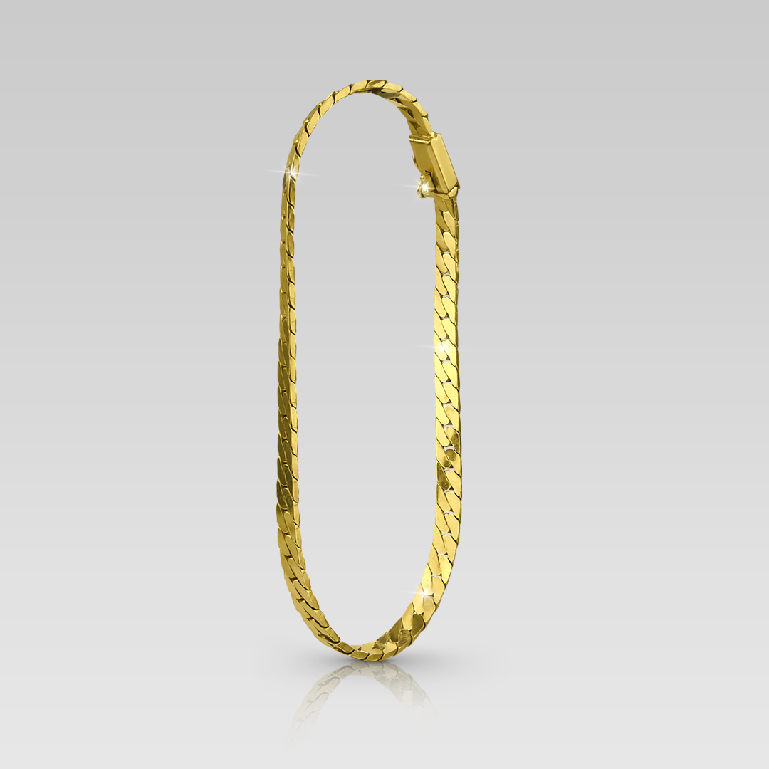 Pulsera Cubana Plana