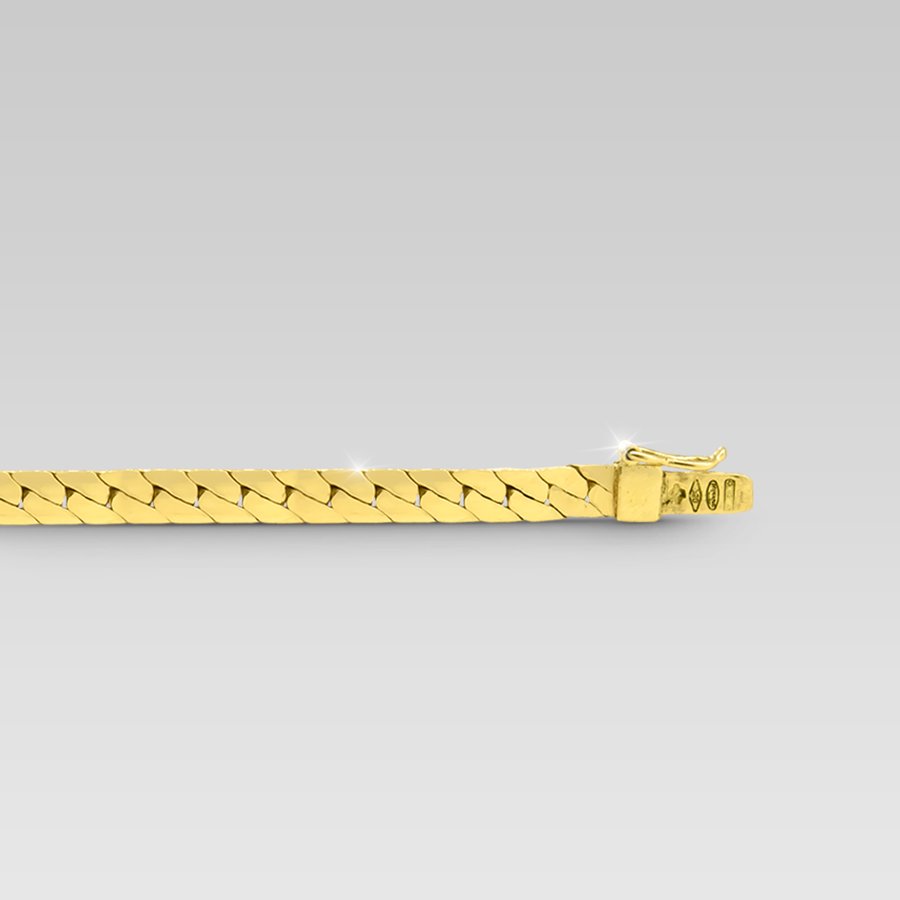 Pulsera Cubana Plana