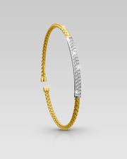 Pulsera Rígida Trenzada