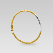 Pulsera Rígida Trenzada