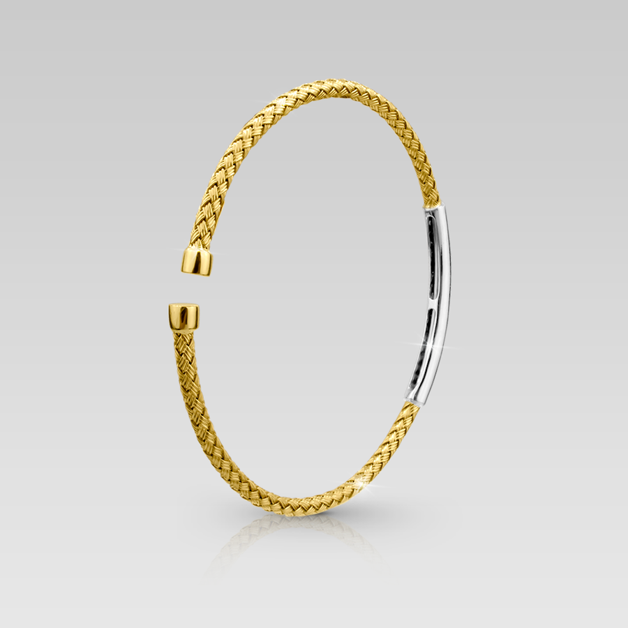 Pulsera Rígida Trenzada