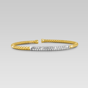 Pulsera Rígida Trenzada