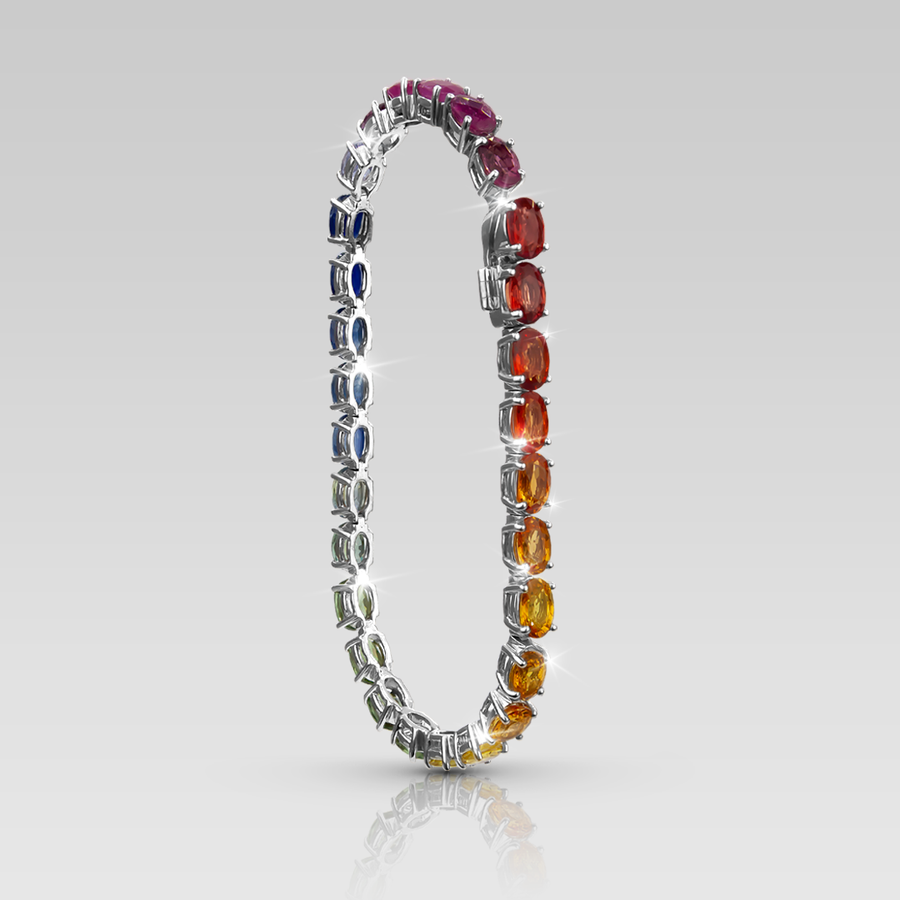 Pulsera Ovals Rainbow