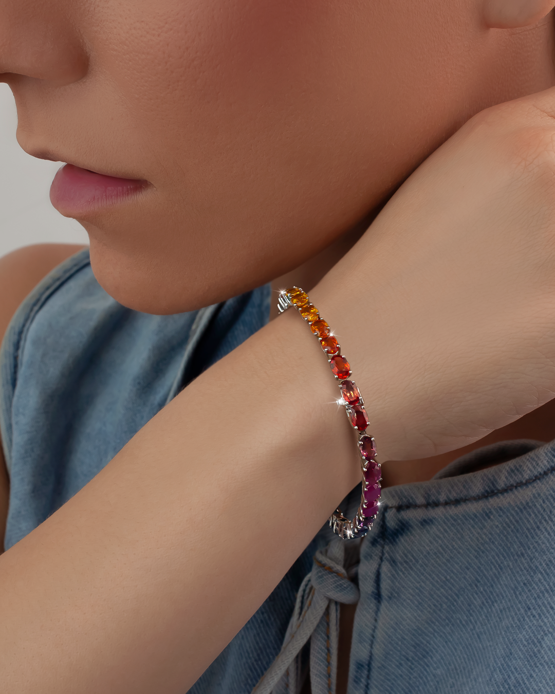 Pulsera Ovals Rainbow