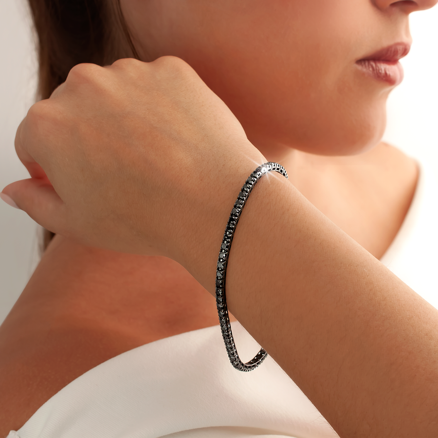 Pulsera Riviere Black Bold