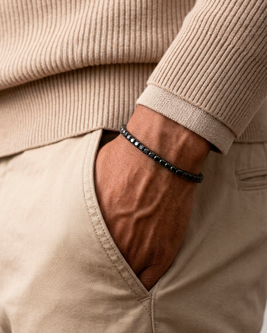 Pulsera Riviere Black Bold