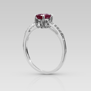 Anillo de Compromiso Rubino