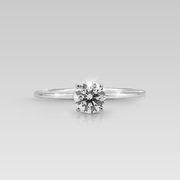 Anillo de Compomiso Solitario Petit