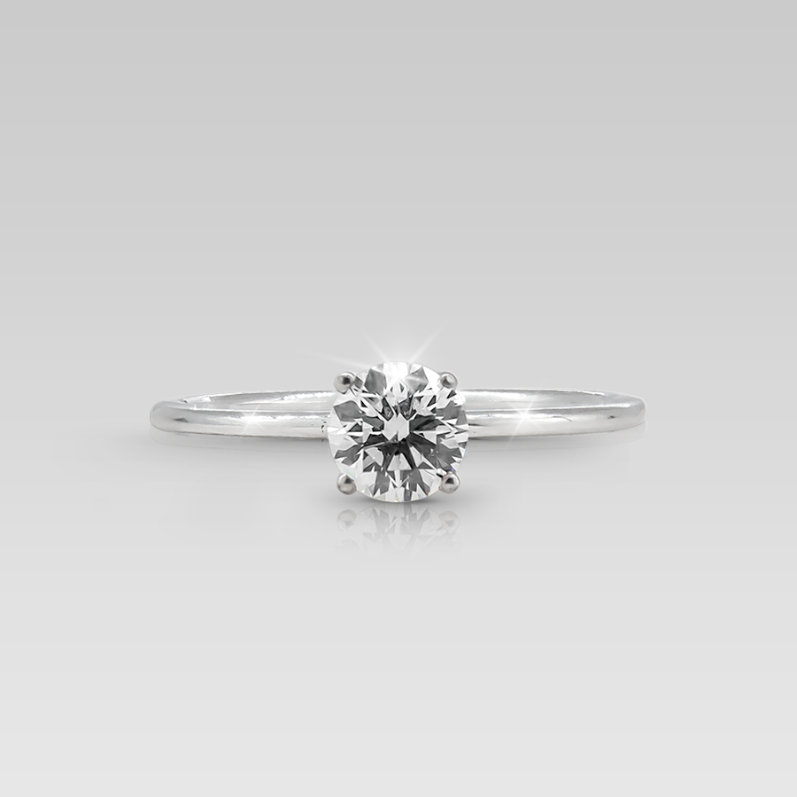 Anillo de Compomiso Solitario Petit