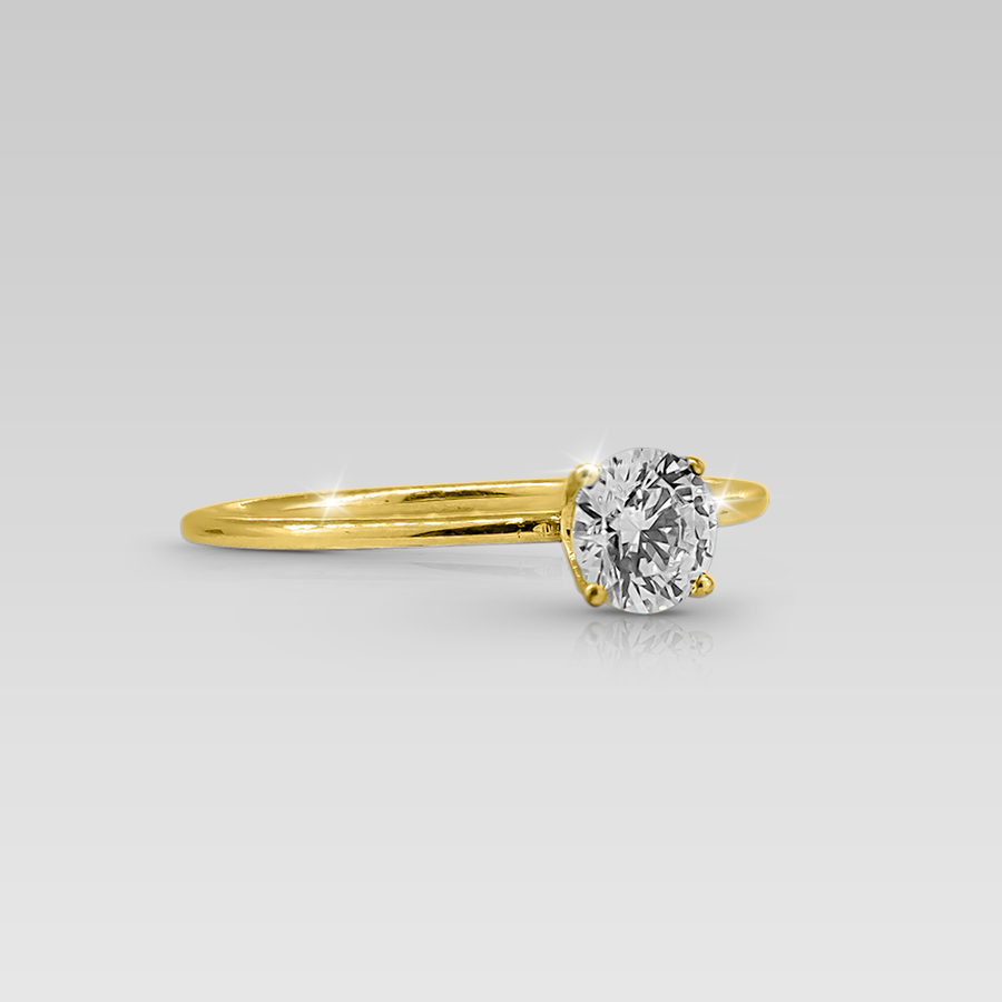 Anillo de Compomiso Solitario Petit
