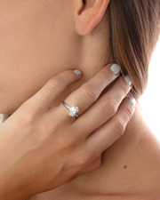 Anillo Solitario Adamant Oval