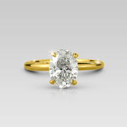 Anillo Solitario Adamant Oval